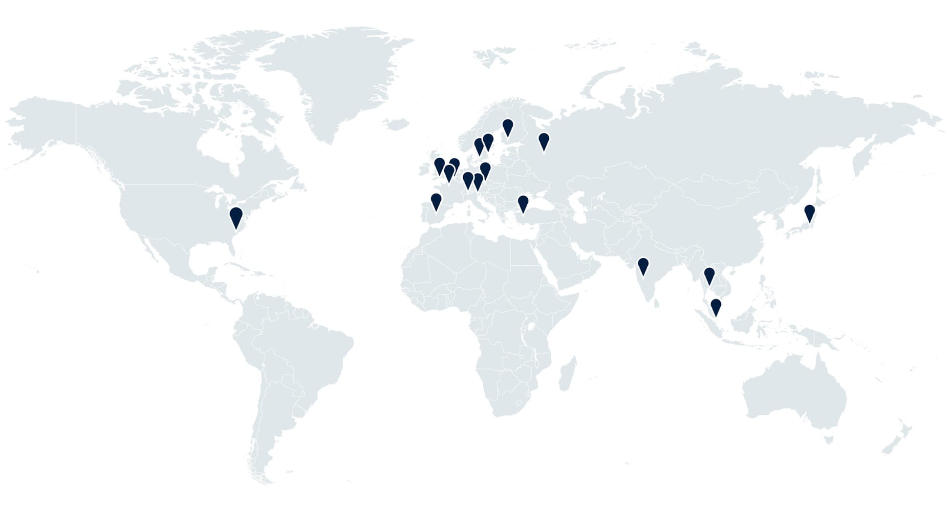 Centers of Excellence worldwide Centers of Excellence worldwide
