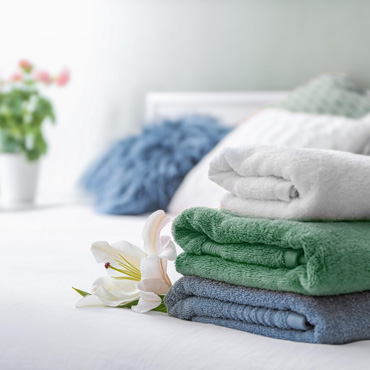 Linge propre impeccable