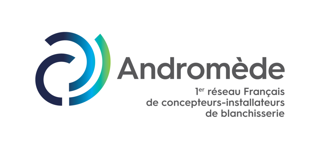 LOGO Andromede Réseau de partenaires-installateurs de blanchisserie