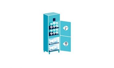 Store up to 15% more food with maximum flexibility