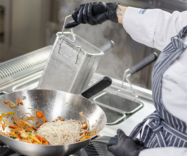 Pasta cooker baskets